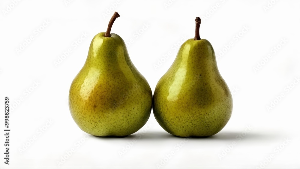 Freshly picked ripe pears ready for a healthy snack Freshly picked ripe pears ready for a healthy snack