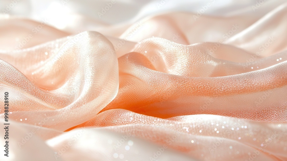  White fabric with water drops