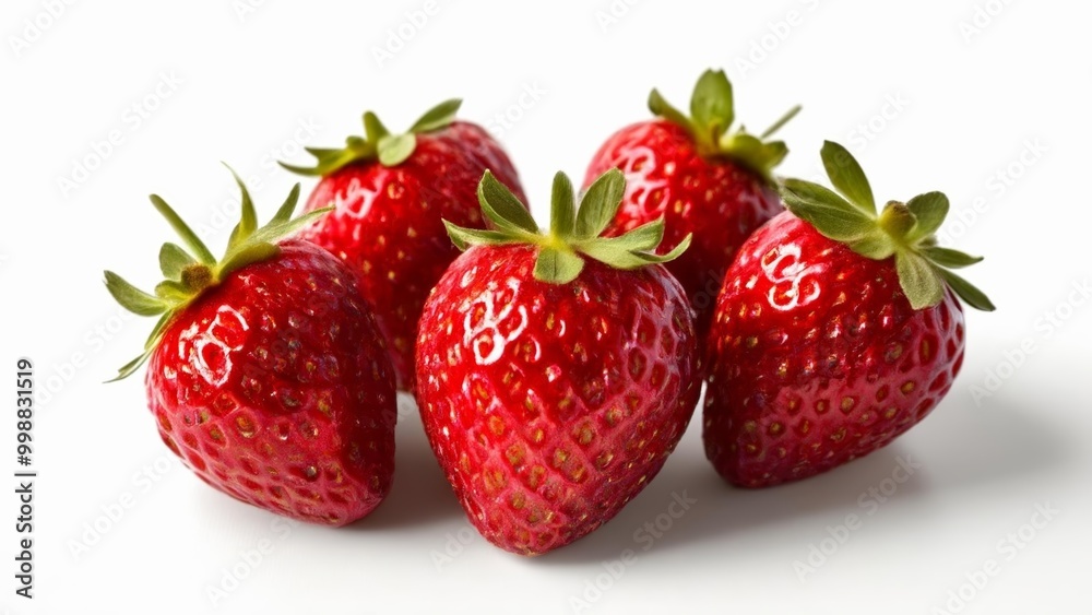 Fresh and juicy strawberries perfect for summer Fresh and juicy strawberries perfect for summer