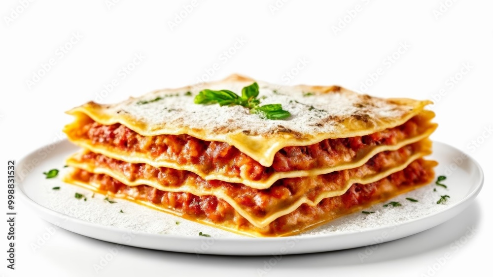 Delicious lasagna ready to be savored