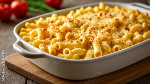  Delicious baked macaroni and cheese ready to serve