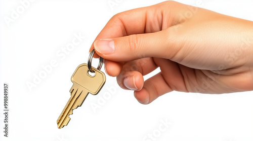 key in hand