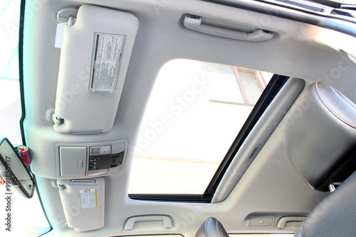Canvastavla Sunroof in car ceiling