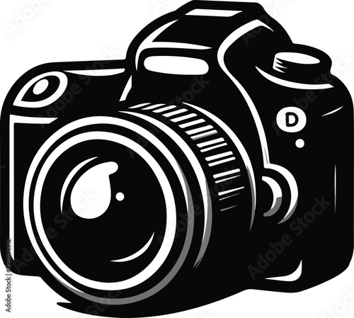 dslr camera vector