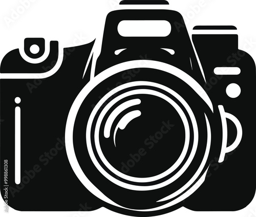 dslr camera vector