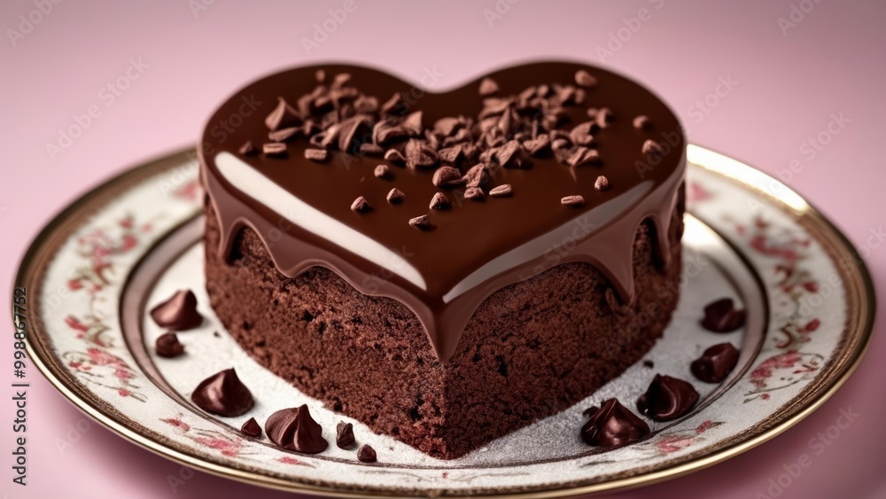 Chocolate Heart Cake a sweet treat for your special day Chocolate Heart Cake a sweet treat for your special day
