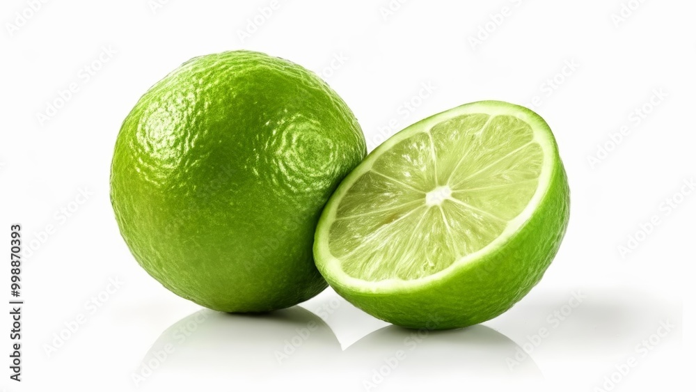 Fresh lime ready to zest Fresh lime ready to zest