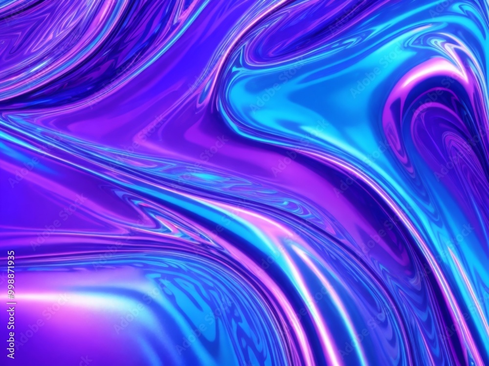 Blue liquid metal, abstract background. Blue liquid metal, abstract background.