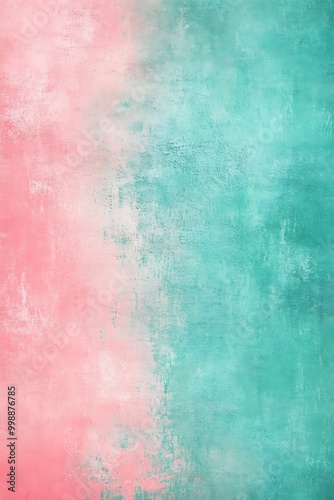 A mesmerizing green and pink gradient backdrop, featuring a seamless blend of colors that creates a soothing, harmonious atmosphere perfect for artistic projects.