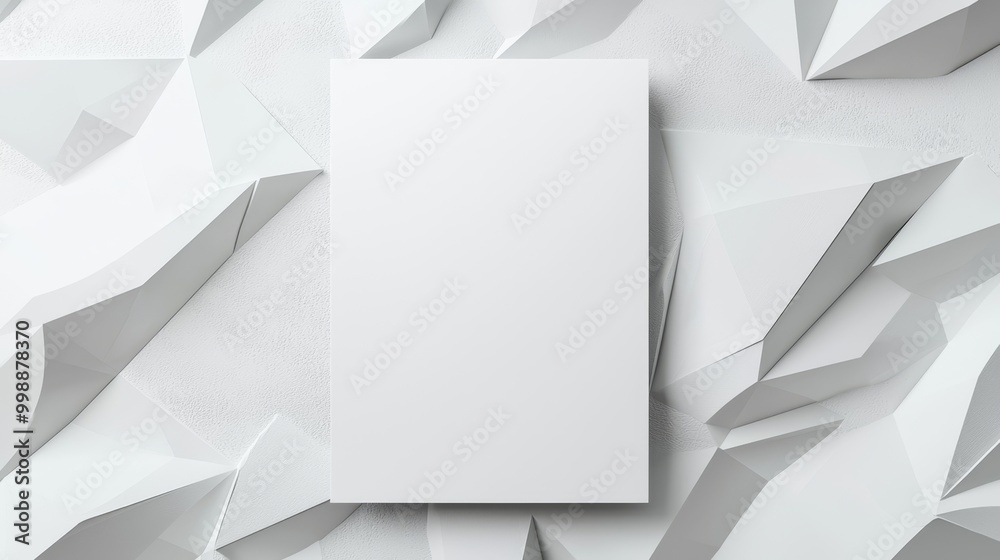 Geometric Creative Blank Sheet Design Template. Geometric Creative Blank Sheet Design Template.