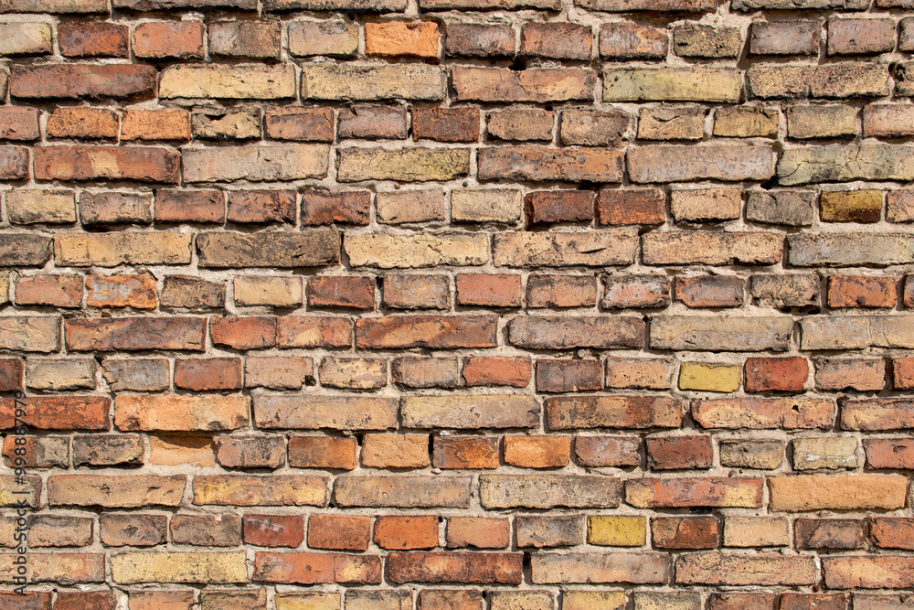 Red brick wall Red brick wall