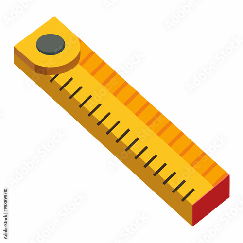 tape measure isolated on white