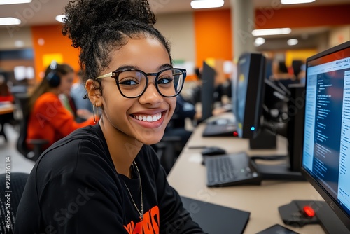Interactive digital literacy workshop, where learners practice media literacy by identifying reliable online sources, fake news, and secure websites