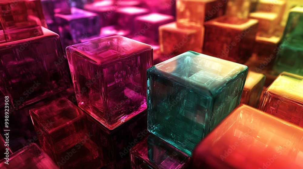 Abstract 3D Cube Art Collection: Geometric Designs, Textures, and Colorful Patterns Abstract 3D Cube Art Collection: Geometric Designs, Textures, and Colorful Patterns