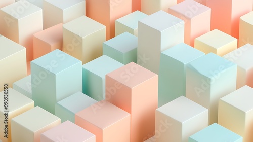 Abstract 3D Cube Art Collection: Geometric Designs, Textures, and Colorful Patterns