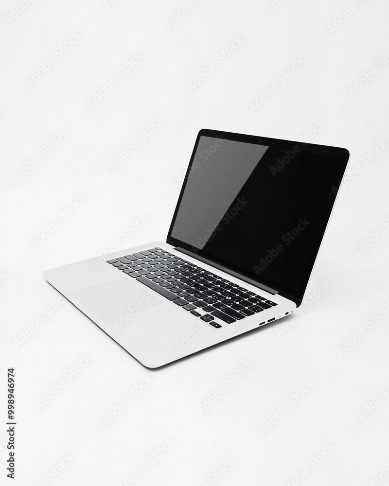laptop isolated on a white Background laptop isolated on a white Background