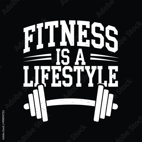 Fitness is a lifestyle, EPS