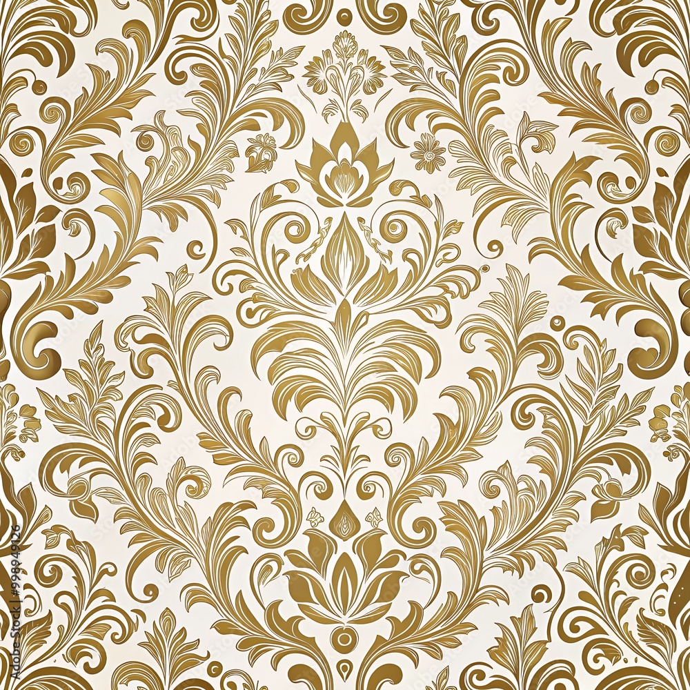 seamless damask pattern seamless damask pattern