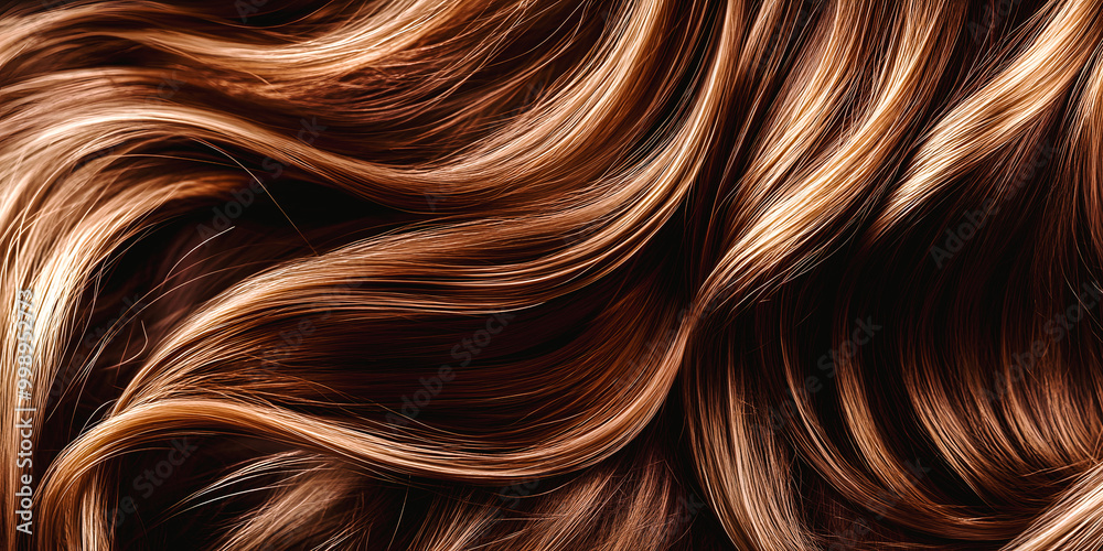 Chevelure en gros plan