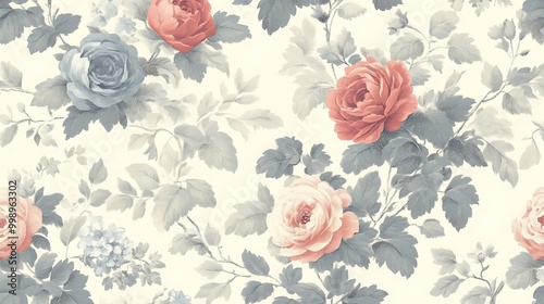 Wallpaper Mural Vintage-Inspired Floral Designs: Timeless Elegance for Every Style Torontodigital.ca