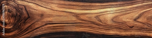 Natural wooden texture with dark swirling grain patterns