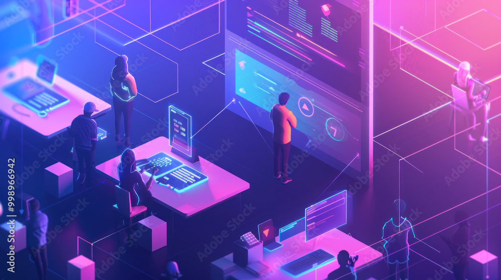A visual of a tech startup's branding strategy, focusing on sleek design and forward-thinking messaging to attract investors. A visual of a tech startup's branding strategy, focusing on sleek design and forward-thinking messaging to attract investors.