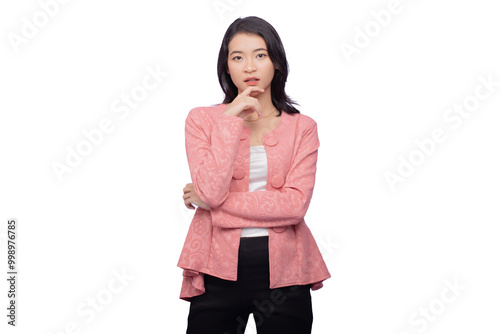 Confident Asian Business Woman
