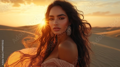 Desert Beauty: Perfect for Cosmetics Ads photo