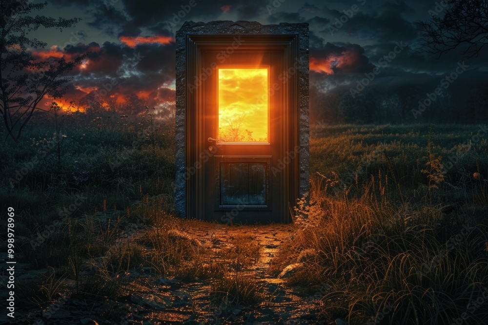 Fototapeta premium parallel universe gate 