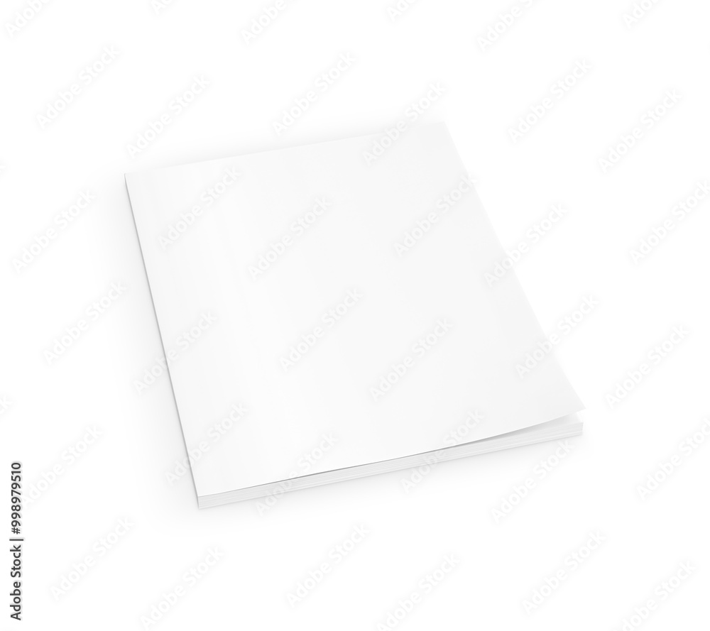 An image of a Softly Folded Cover Magazine isolated on a white background An image of a Softly Folded Cover Magazine isolated on a white background