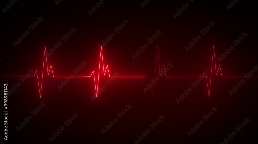 Blue neon Heart pulse monitor with signal. Heartbeat line. Flat line EKG, Pulse trace. EKG and Cardio symbol. Healthy and Medical concept Blue neon Heart pulse monitor with signal. Heartbeat line. Flat line EKG, Pulse trace. EKG and Cardio symbol. Healthy and Medical concept