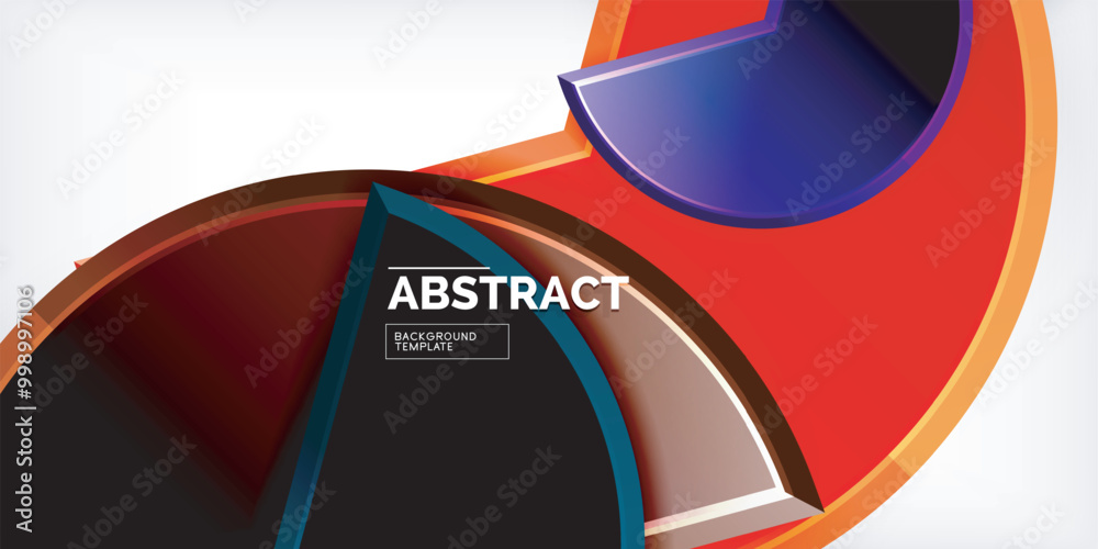 Trendy round shapes with triangular angle design element. Vector Illustration For Wallpaper, Banner, Background, Card, Book Illustration, landing page Trendy round shapes with triangular angle design element. Vector Illustration For Wallpaper, Banner, Background, Card, Book Illustration, landing page
