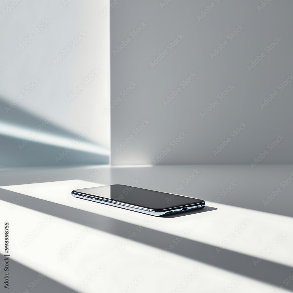 Sleek Smartphone Mockup Studio Lighting Sleek Smartphone Mockup Studio Lighting