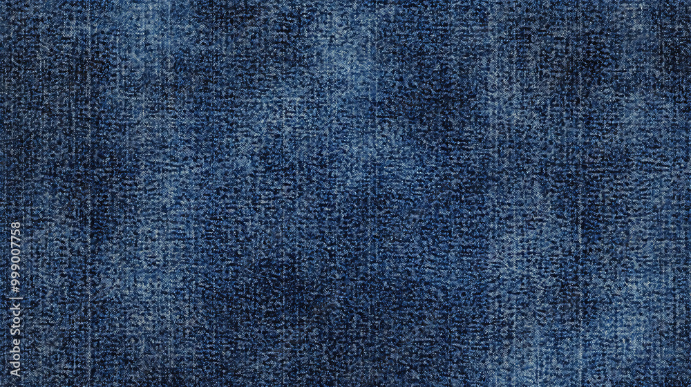 Close up of blue denim fabric, showing texture and weave. Close up of blue denim fabric, showing texture and weave.