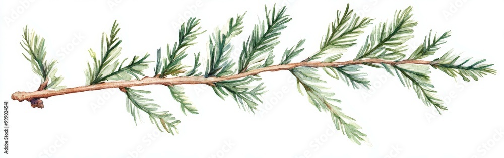 Fototapeta premium Exploring the distinctive foliage of Cedars libani branches in nature