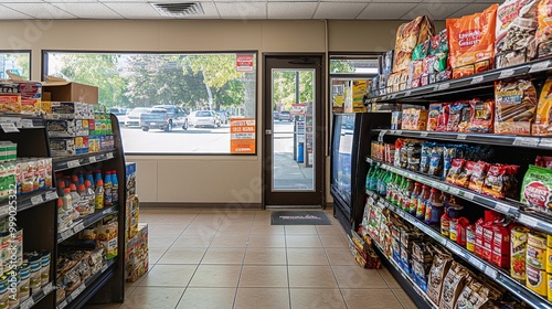 convenience store with essential items