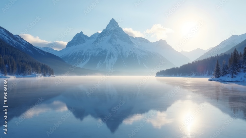 Generative AI,
a mountain range is reflected in a lake surrounded by snow covered mountains and evergreen trees in the foreground, mountains, a matte painting, minimalism Generative AI,
a mountain range is reflected in a lake surrounded by snow covered mountains and evergreen trees in the foreground, mountains, a matte painting, minimalism
