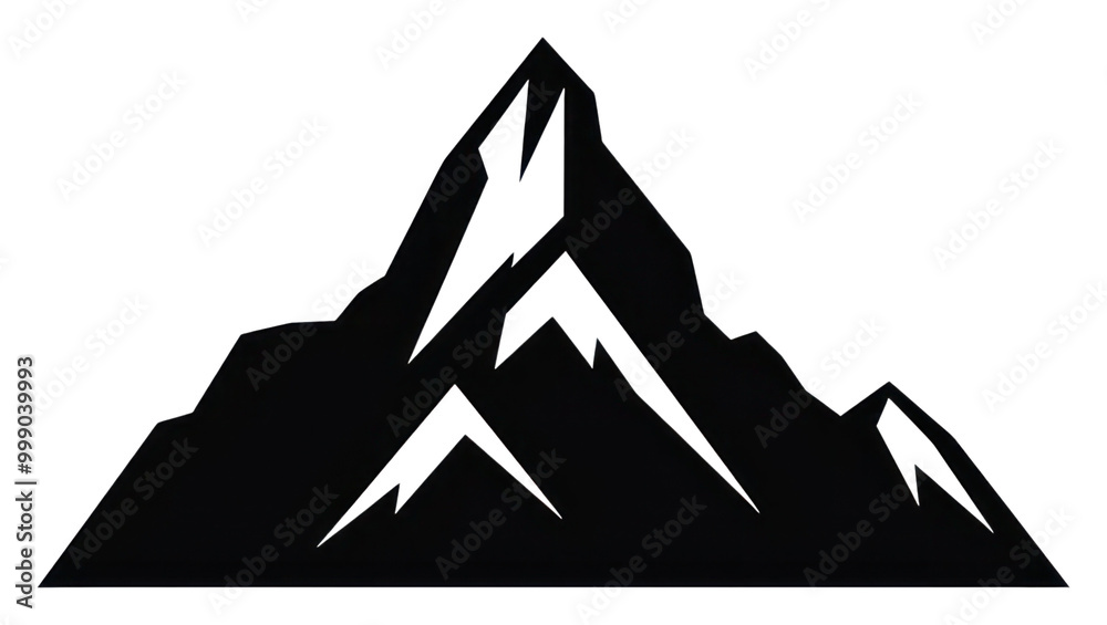 PNG Mountain logo icon silhouette nature white. PNG Mountain logo icon silhouette nature white.