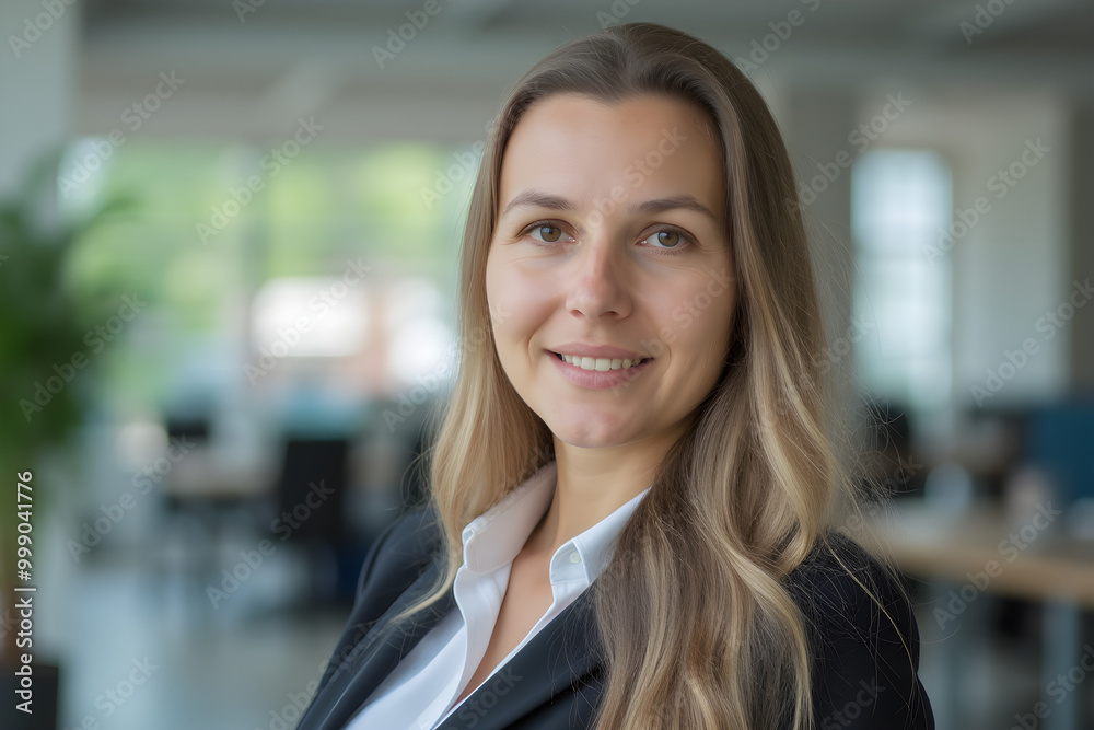 portrait of a young business woman 