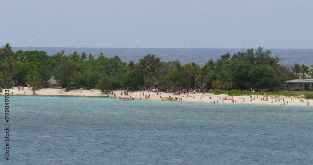 Mystery Island, Vanuatu, a day at the beautiful secluded beach. Mystery Island, Vanuatu, a day at the beautiful secluded beach.