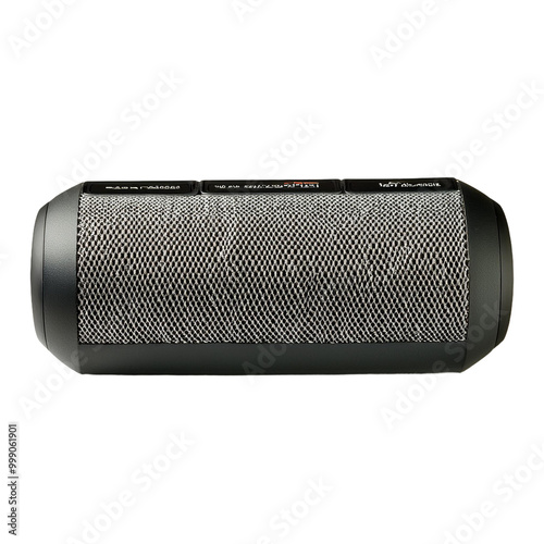 Black portable speaker photo