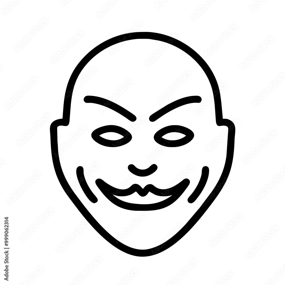 Fototapeta premium Anonymous Mask