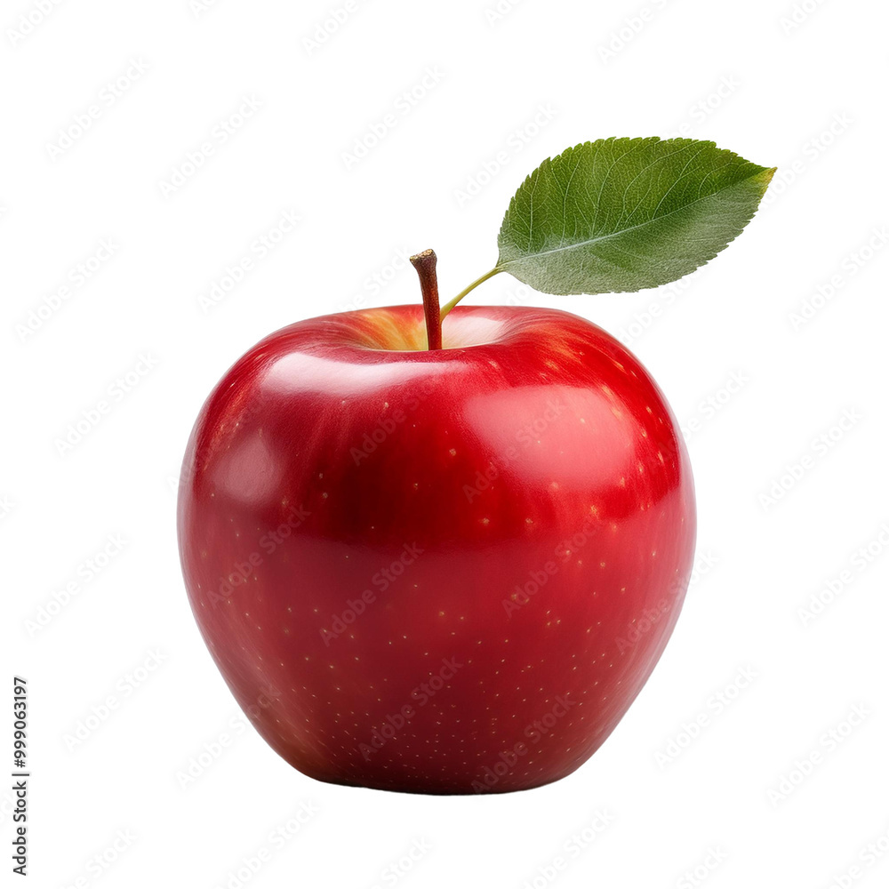 A single red apple A single red apple