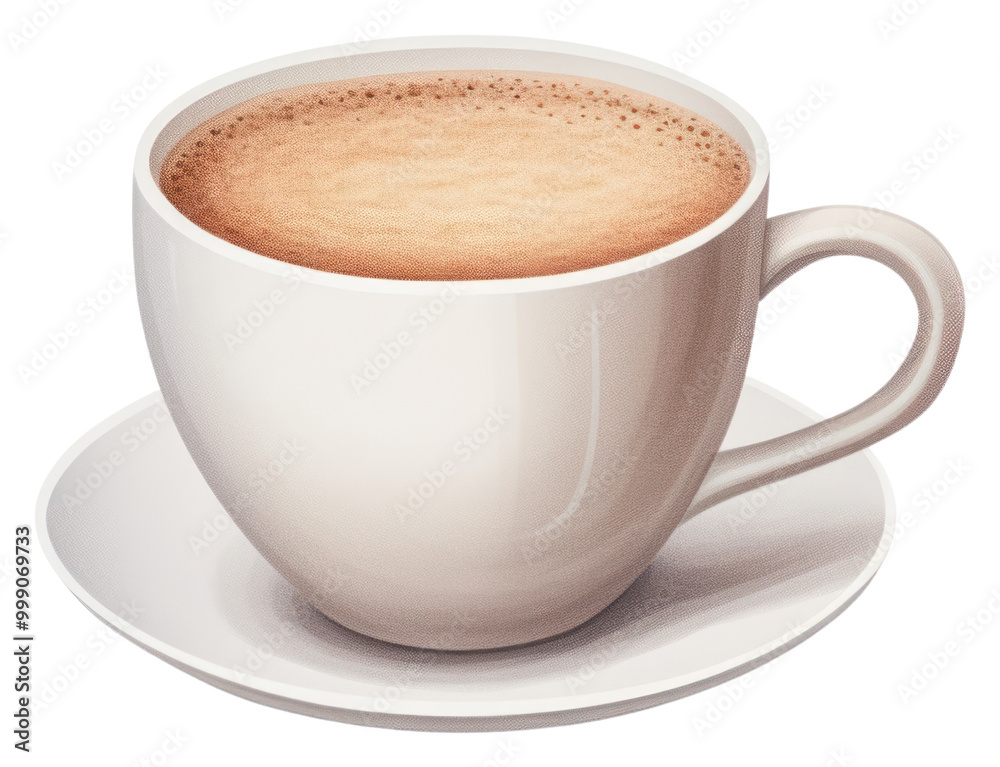 PNG Coffee cup saucer drink, digital paint illustration. PNG Coffee cup saucer drink, digital paint illustration.