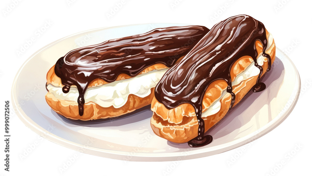 Dessert pastry plate food. Dessert pastry plate food.