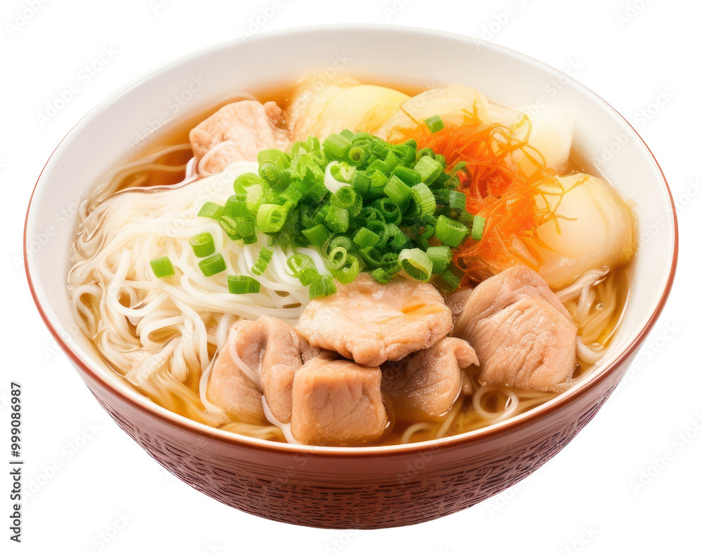 PNG Barbecue Pork Noodles Soup Hong Kong Style noodle soup food. PNG Barbecue Pork Noodles Soup Hong Kong Style noodle soup food.