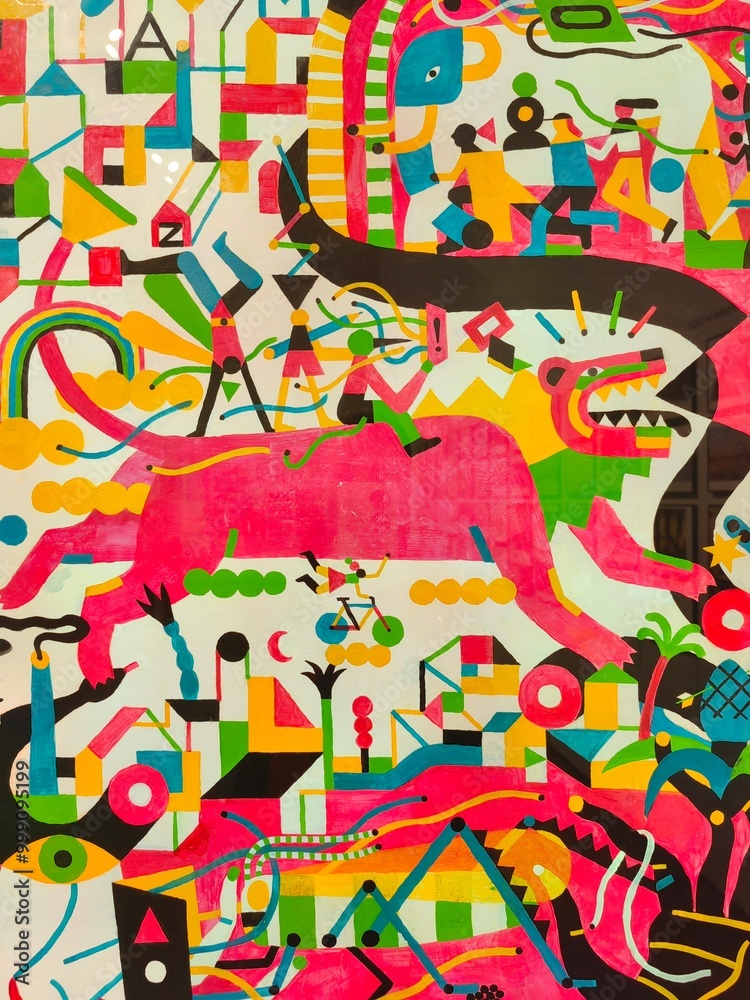 Detail of an illustration use as a background. Detail of an illustration use as a background.