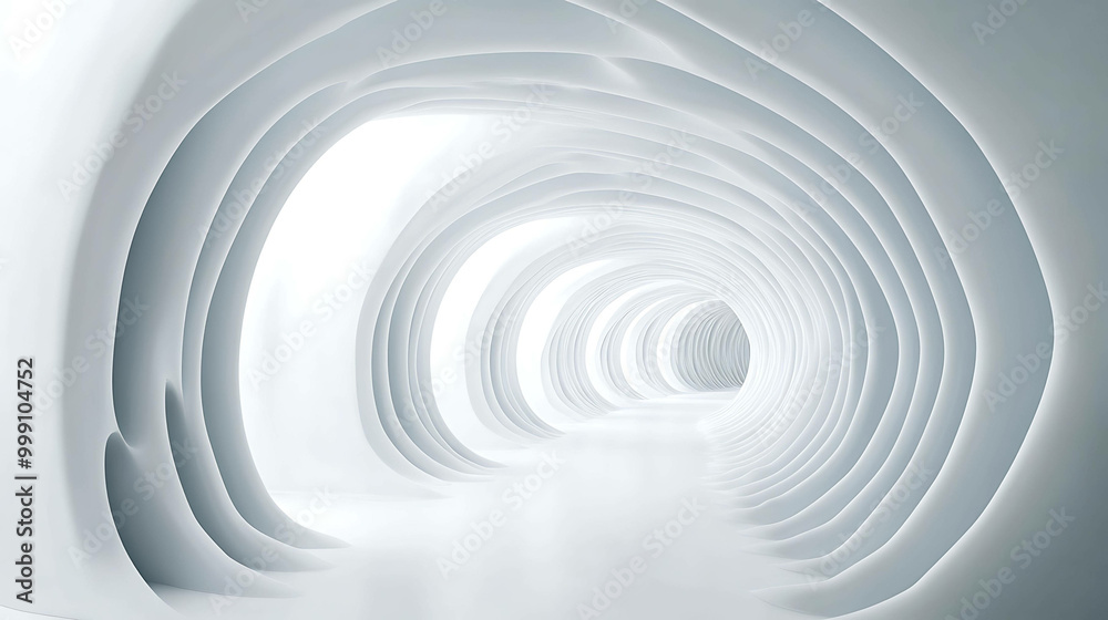Fototapeta premium abstract tunnel with light
