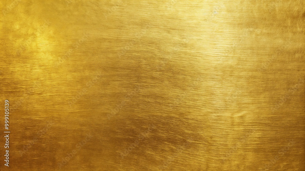 Soft matte gold texture with a subtle, velvety surface in warm, muted golden tones for elegant and luxurious backgrounds with copy space