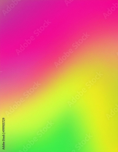 Abstract Gradient Background with Pink, Yellow, and Green Colors